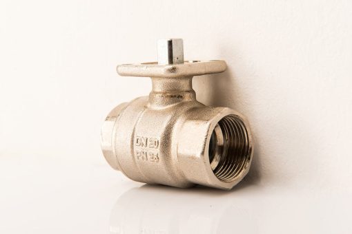 Top Flanged Brass Ball Valve