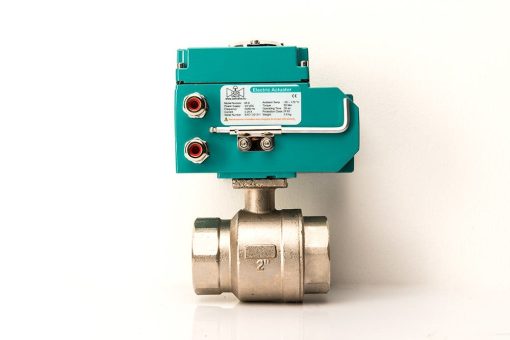 Top Flanged Brass Ball Valve - Image 3