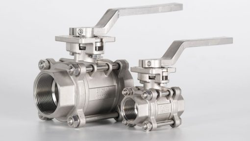 Top Flanged Two Way Stainless Steel Ball Valve