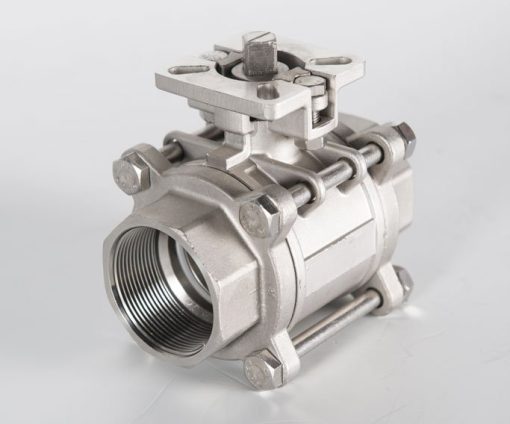 Top Flanged Two Way Stainless Steel Ball Valve - Image 2