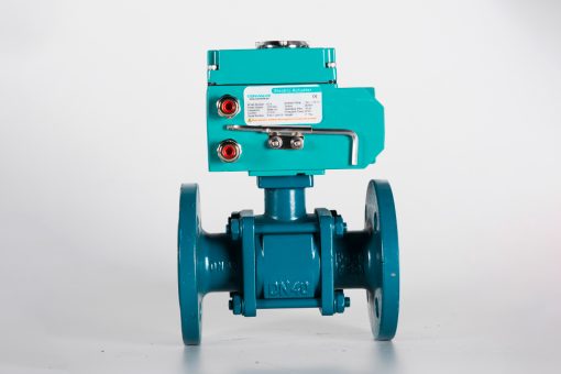 Cast-Iron-Ball-Valves-Electric-Actuator