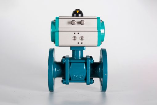 Cast-Iron-Ball-Valves-Pneumatic-Actuator